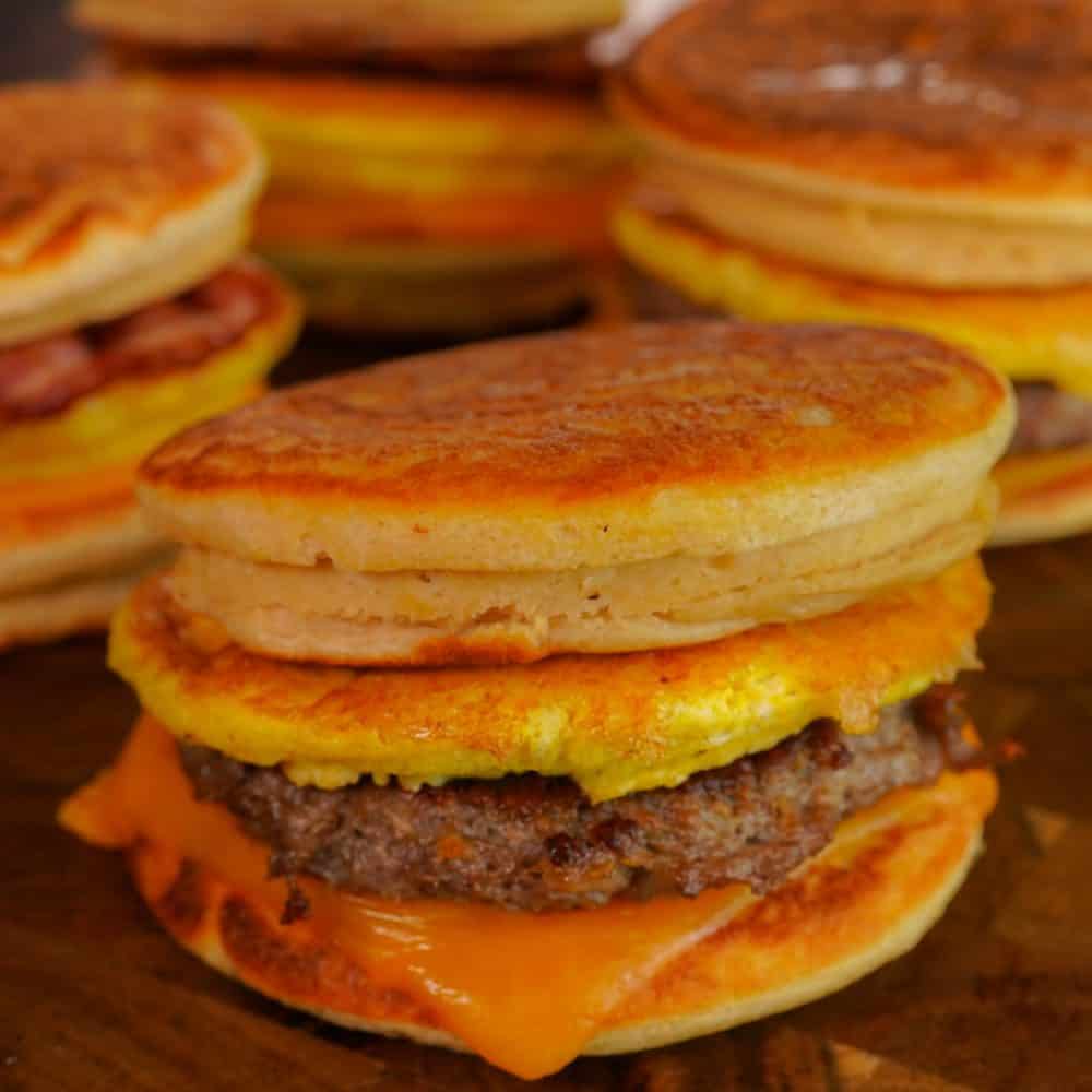 Sausage Egg and Cheese Mcgriddles